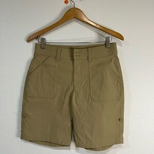 Eddie Bauer Women’s Rolled Hem Bermuda hiking Shorts size‎ 4